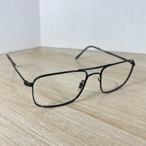 Ray-Ban RB6434 2509 Eyeglasses Black Metal Frame Only 55-18-145 Italy PARTS ONLY